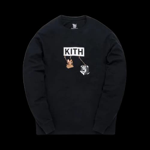 Kith x Tom & Jerry Long-Sleeve Friends T-Shirt 'Black'