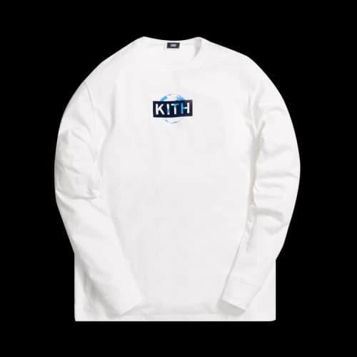 Kith One World Long-Sleeve T-Shirt 'White'