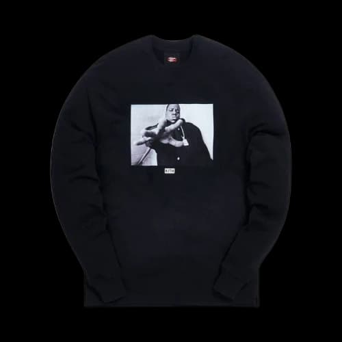 Kith x Biggie Gimme The Loot Long-Sleeve Tee 'Black'