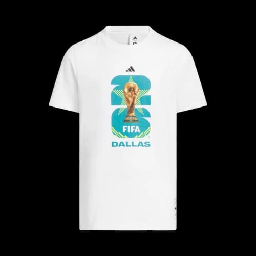 Adidas FIFA World Cup 26 Host City Dallas Graphic T-Shirt 'White'