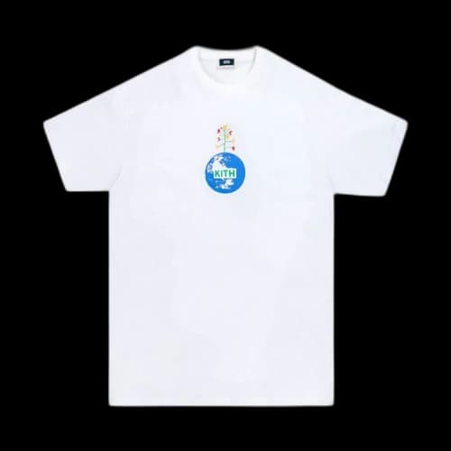 Kith Earth Day Tee With Reuseable Tote Bag 'White'