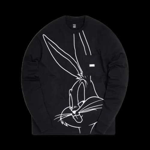 Kith x Looney Tunes Bugs Long-Sleeve Pocket Quinn 'Black'
