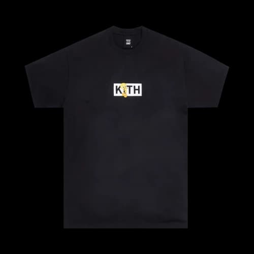 Kith x Looney Tunes Tweety Classic Logo Tee 'Black'