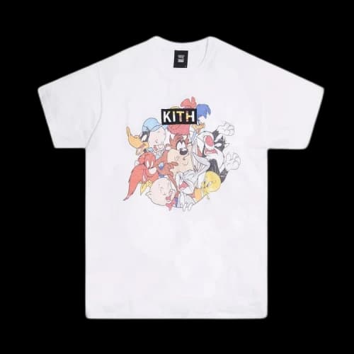 Kith x Looney Tunes Merrie Melodies Vintage Tee 'White'
