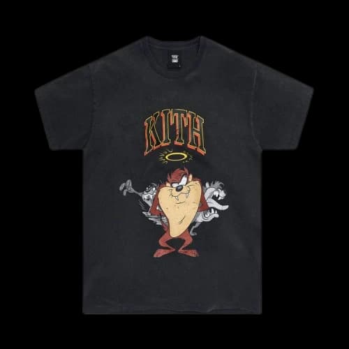 Kith x Looney Tunes Taz Vintage Tee 'Black'