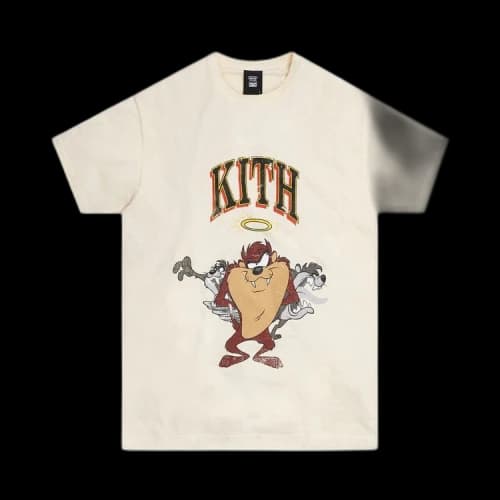Kith x Looney Tunes Taz Vintage Tee 'Turtledove'