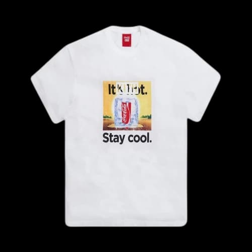 Kith x Coca-Cola Stay Cool Vintage Tee 'White'
