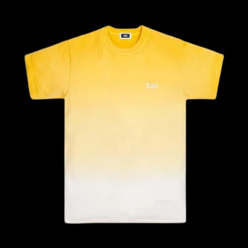 Kith Dip Dye Tee 'Yellow'