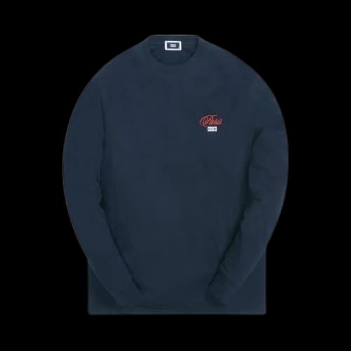 Kith Paris Opening Long-Sleeve Tee 'Navy'