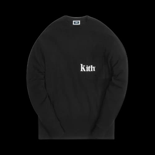 Kith Long-Sleeve Quinn Tee 'Black'