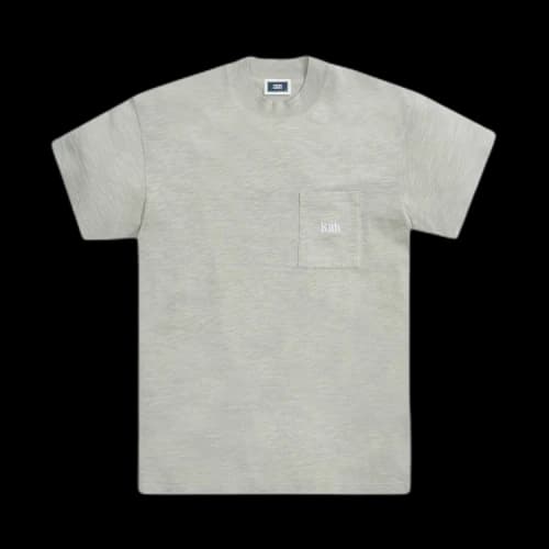 Kith Mock Neck JFK Pocket Tee 'Plaster'