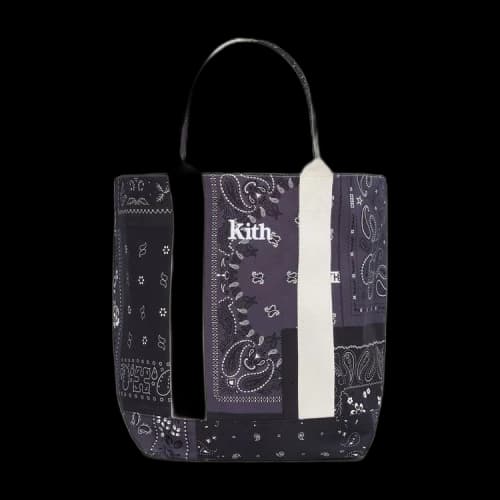 Kith Bandana Tote Bag 'Black'