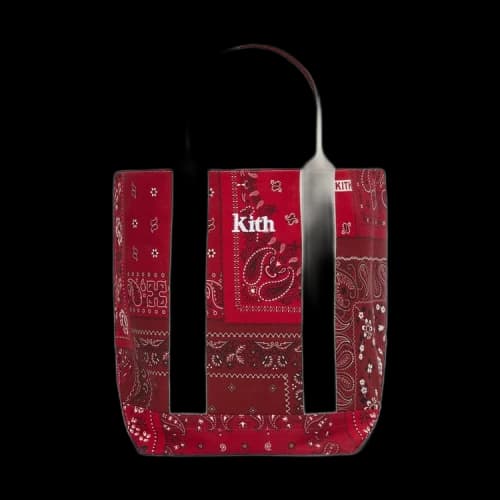 Kith Bandana Tote Bag 'Pyre'