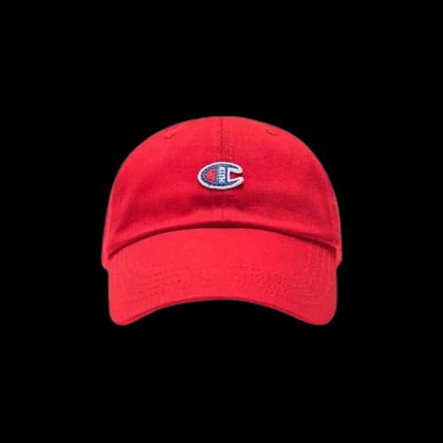 Kith x Champion C Patch Hat 'Red'