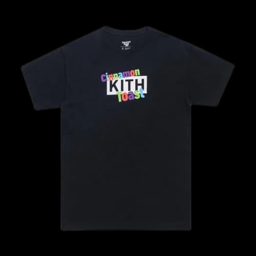 Kith Treats x Cinnamon Toast Crunch Classic Logo T-Shirt 'Black'