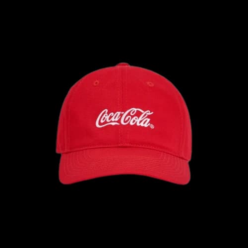 Kith x Coca-Cola Logo Cap 'Red'