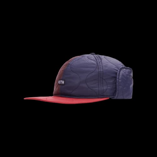 Kith Quilted Colorblocked Ear Flap Cap 'Multi'