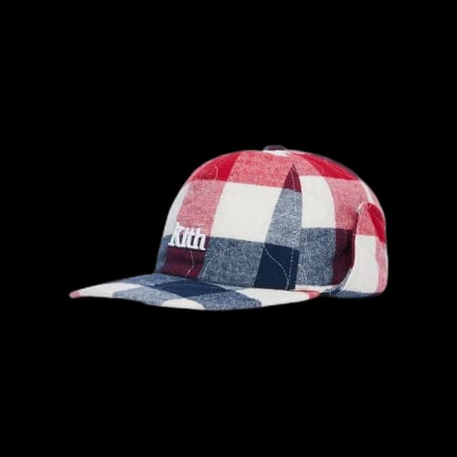 Kith Quilted Pathwork Ear Flap Cap 'Multi'