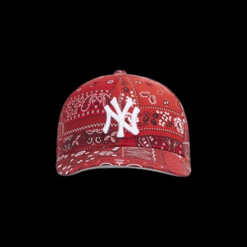 Kith For New Era Yankees Deconstructed Bandana Low Profile 'Pyre'