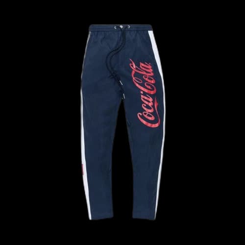 Kith x Coca-Cola Nylon Windbreaker Track Pants 'Navy'