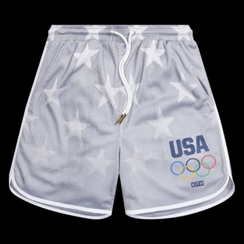Kith For Team USA Stars Jordan Mesh Short 'Statue'