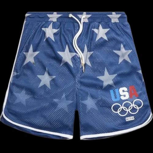 Kith For Team USA Stars Jordan Mesh Short 'Nocturnal'