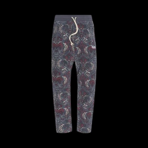 Kith Printed Fleece Sport Bleecker 'Navy Floral'