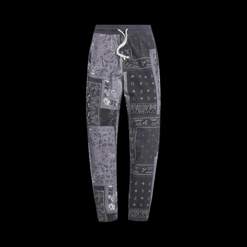 KITH Deconstructed Bandana Williams I Sweatpant 'Grey Black'