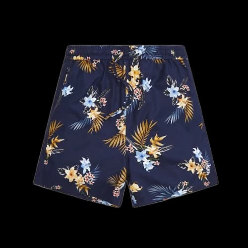 Kith Hawaiian Print Active Silk Shorts Nocturnal