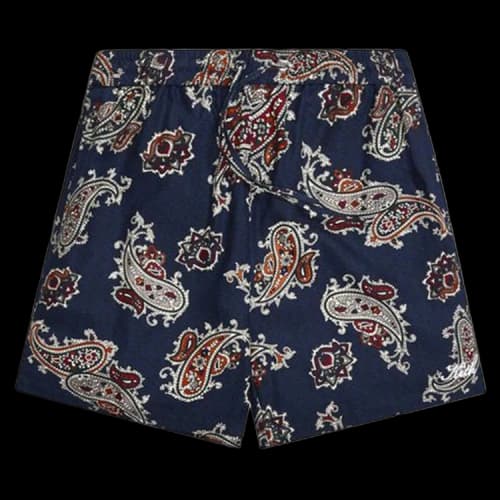 Kith Silk Cotton Printed Active Shorts Nocturnal