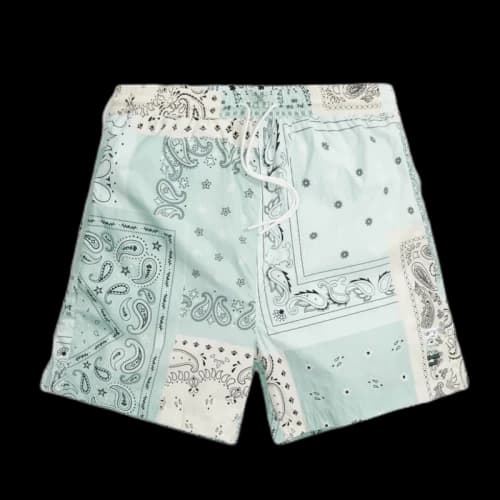 Kith Printed Active Swim Shorts Zen Green