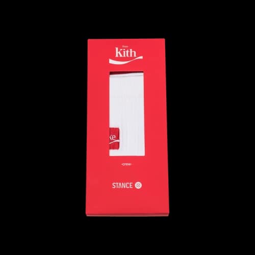Kith x Coca-Cola x Stance Crew Sock 'White'