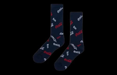 Kith x Coca-Cola Logo Sock 'Navy'