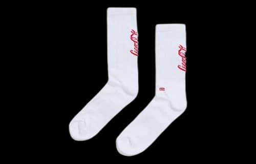 Kith x Coca-Cola Classic Logo Sock 'White'