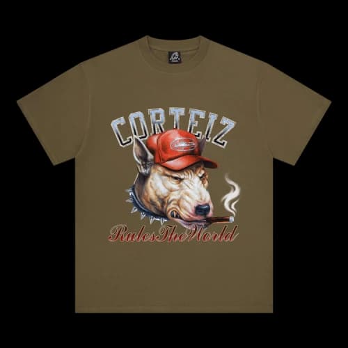 Corteiz Dog Pound Tee 'Khaki'