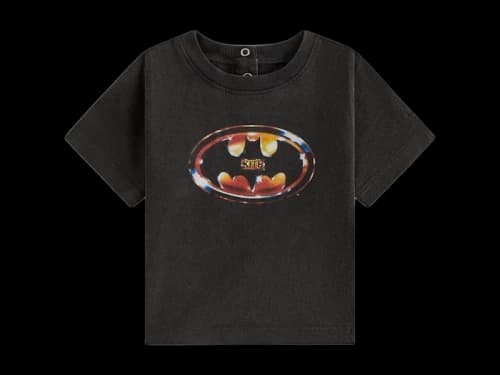 Kith x Batman Baby Iconic Vintage Tee Black