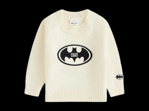 Kith x Batman Baby Sweater Sandrift