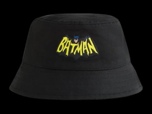 Kith x Batman Baby Reversible Dawson Bucket Hat Black