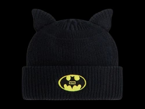 Kith x Batman Baby Bat Ear Beanie Black