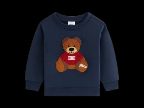 Kith Kithmas Baby Teddy Nelson Crewneck Nocturnal