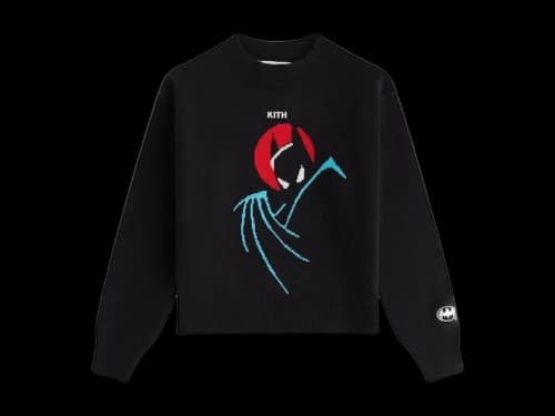 Kith x Batman Kids Animated Sweater Black