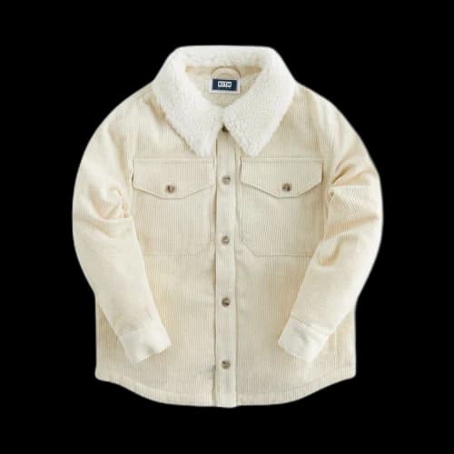 Kith Kids Classics Corduroy Shacket 'Sandrift'