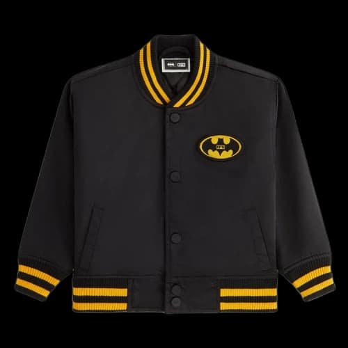 Kith Kids x Batman Satin Bomber Jacket 'Black'