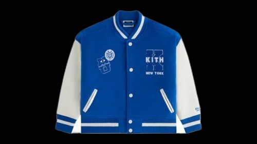 Kith x Disney Kids Monsters Inc. Varsity Jacket Greek