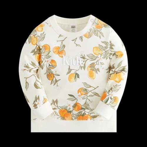 Kith Kids Baby Aop French Terry Crewneck 'Waffle'