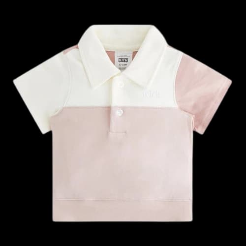 Kith Kids Baby Blocked Interlock Polo 'Morganite'