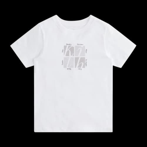 Kith Kids Typography Tee 'White'