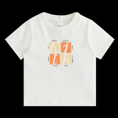Kith Kids Baby Typography Tee 'Sandrift'
