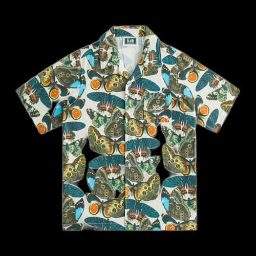 Kith Kids For AMNH Camp Shirt 'White'
