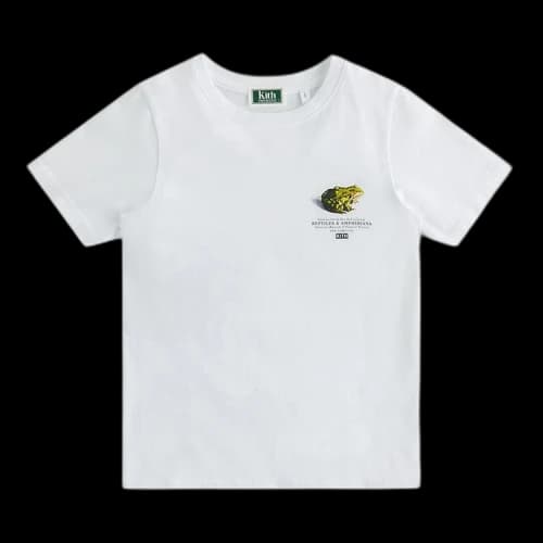 Kith Kids For AMNH Frog Tee 'White'